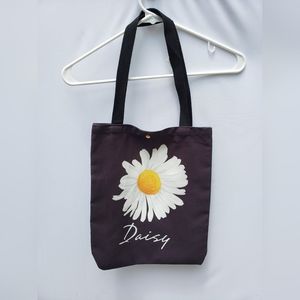 Princess Flower Daisy Canvas Tote Bag New With Tags